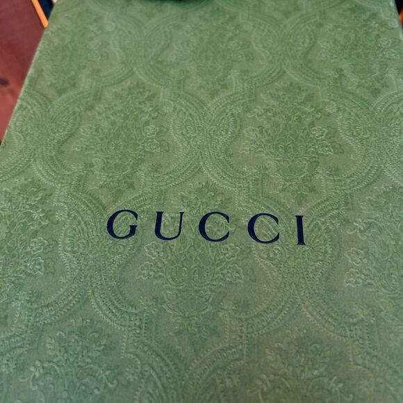 Gucci Women's Isa Crystal Embellished Interlocking G Slingback High Heel Sandals - Picture 9 of 10